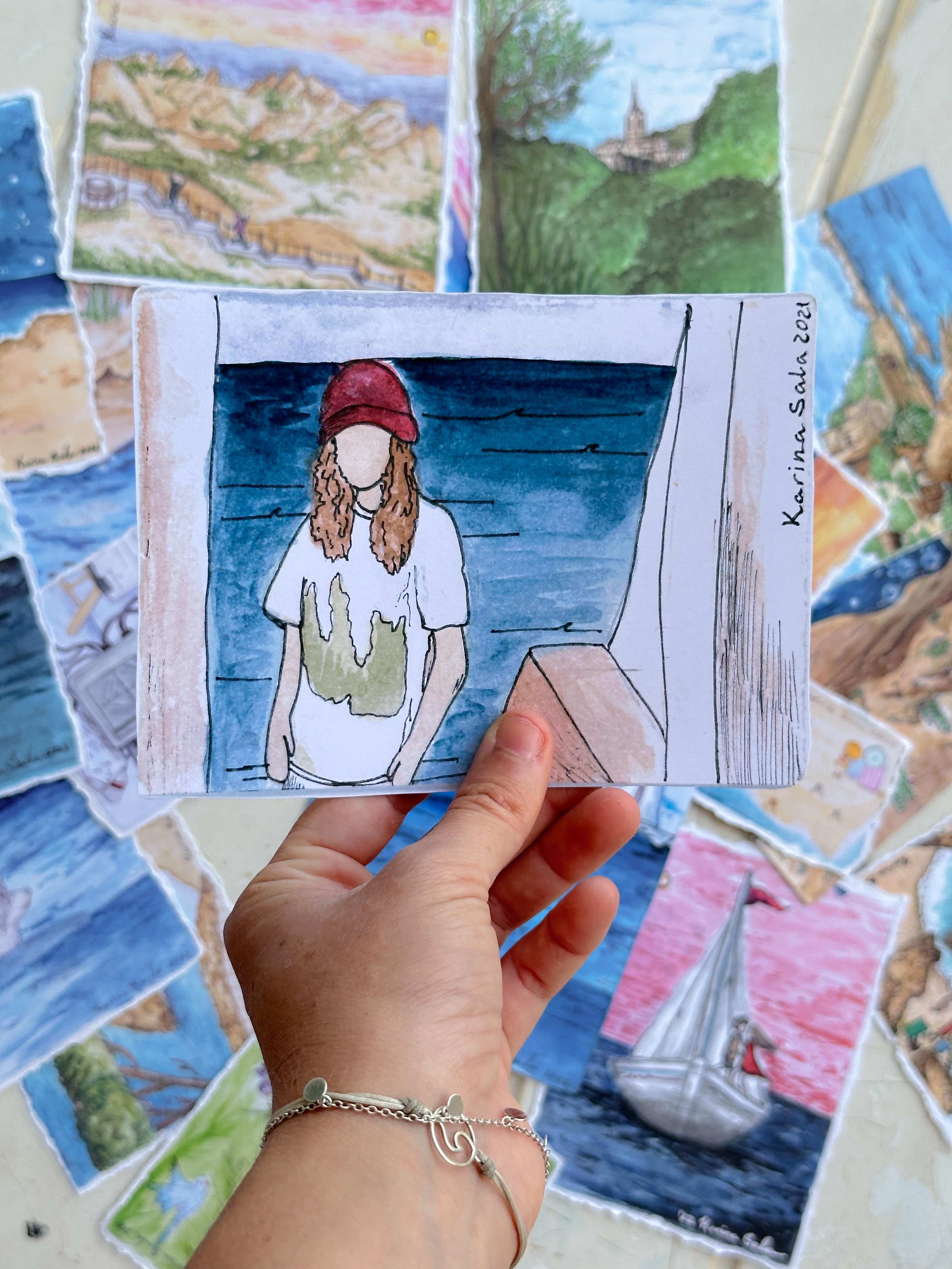 Ilustraciones inspiradas en el mar - Karina Sala